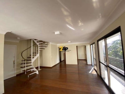 Cobertura com 4 quartos para alugar na rua charles spencer chaplin, 167, vila andrade, são paulo por r$ 6.500