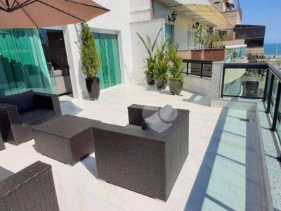 Lopes enjoy vende cobertura com 3 quartos, 191 m² por r$ 1.950.000 - recreio dos bandeirantes - rio de janeiro/rj