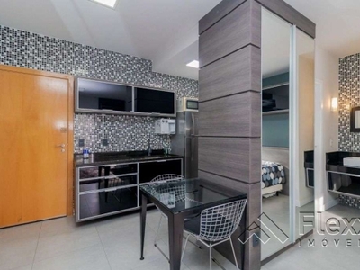 Studio com 1 dormitório à venda, 34 m² por r$ 420.000,00 - centro - curitiba/pr
