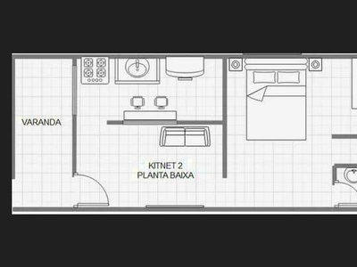 Aluga-se 3 Kitnetes - Mobiliadas e Semi-mobiliadas (finalizando acabamento