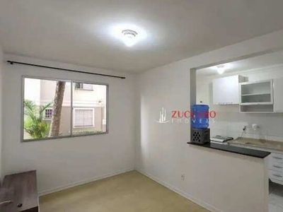 Apartamento com 2 dormitórios para alugar, 45 m² por R$ 1.530,00/mês - Jardim Adriana - Gu