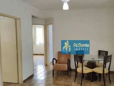 Apartamento com 2 dormitórios para alugar, 55 m² por R$ 1.950,00/mês - Canto do Forte - Pr