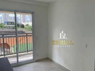 Apartamento com 2 dormitórios para alugar, 55 m² por R$ 3.450,00/mês - Jardim - Santo Andr