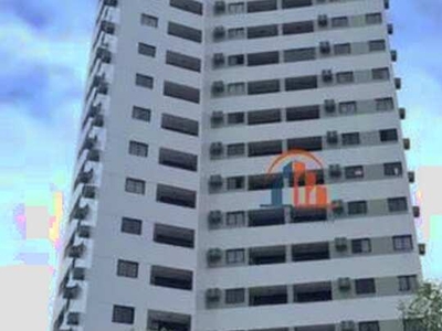 Apartamento com 2 dormitórios para alugar, 56 m² por R$ 2.600,02/mês - Boa Viagem - Recife