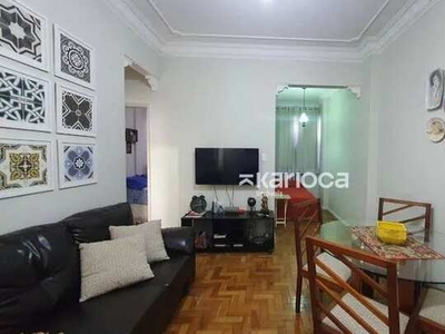 Apartamento com 2 dormitórios para alugar, 58 m² por R$ 2.980,00/mês - Tijuca - Rio de Jan