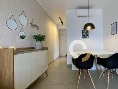 Apartamento com 2 dormitórios para alugar, 58 m² por R$ 5.309,00/mês - Vila Itapura - Camp