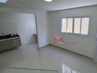 Casa com 2 dormitórios para alugar - Tupi - Praia Grande/SP