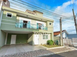 Casa com 3 dormitórios para alugar, 360 m² por r$ 7.000/mês - alto boqueirão - curitiba/pr