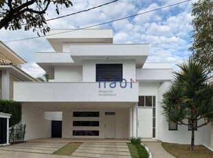 Casa com 4 dormitórios, 396 m² - venda por r$ 2.500.000,00 ou aluguel por r$ 18.009,00/mês - condomínio tivoli park - sorocaba/sp