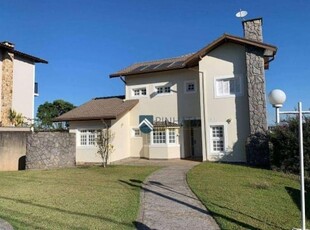Casa com 4 dormitórios para alugar, 1080 m² por r$ 14.760,00/mês - condomínio estância marambaia - vinhedo/sp