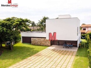 Casa com 5 dormitórios, 459 m² - venda por r$ 6.290.000,00 ou aluguel por r$ 32.395,00/mês - condomínio lago azul - araçoiaba da serra/sp