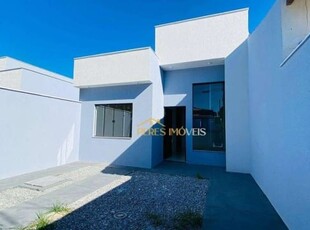 Linda casa linear independente com 2 quarto à venda, 58 m² - jardim mariléa - rio das ostras/rj