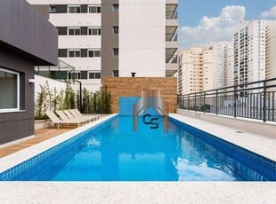 Studio com 1 dormitório, 21 m² - venda por r$ 270.000,00 ou aluguel por r$ 2.065,00/mês - belenzinho - são paulo/sp