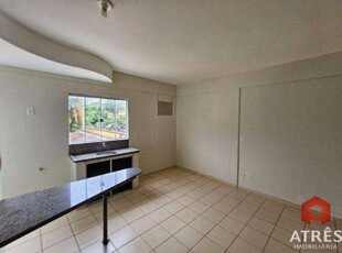 Studio com 1 dormitório para alugar, 25 m² por r$ 1.020,00/mês - setor leste universitário - goiânia/go