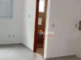 Studio com 1 dormitório para alugar, 35 m² por r$ 1.250,00/mês - parque são vicente - são vicente/sp