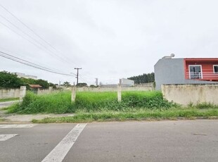 Terreno à venda na rua professora dolores taborda ribas, 208, rio pequeno, são josé dos pinhais, 457 m2 por r$ 260.000