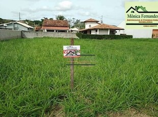 Terreno em condomínio fechado à venda na estrada marquês de valença, caxito, maricá, 360 m2 por r$ 110.000