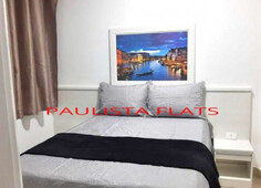 Flat com 1 quarto para alugar na avenida miruna, indianópolis, são paulo, 30 m2 por r$ 2.300