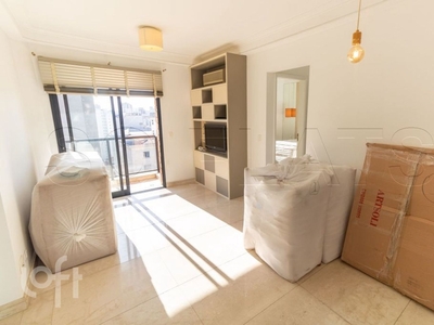 Apartamento à venda em Moema Pássaros com 49 m², 1 quarto, 1 suíte, 1 vaga