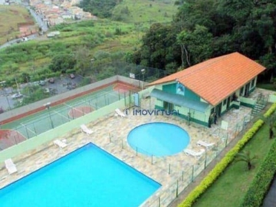 Apartamento com 2 dormitórios à venda, 50 m² por r$ 174.000,00 - jardim caiapia - cotia/sp