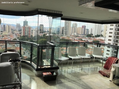 Apartamento para venda em São Paulo / SP, Vila Regente Feijó, 3 dormitórios, 5 banheiros, 3 suítes, 4 garagens, mobilia inclusa, área construída 187,00