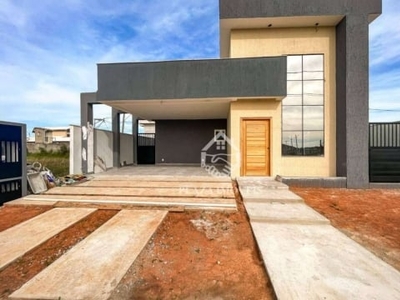 Casa com 3 dormitórios, 135 m² - condomínio viverde 1 - venda por r$ 870.000 ou aluguel por r$ 4.500/mês - vila sao pedro - são pedro da aldeia/rj