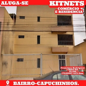 Aluga-se KitNets-Residencial e Comercial-Excelente Localização-Feira de Santana-Ba.