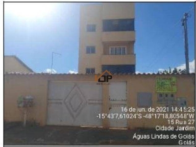 Apartamento com 1 dormitório à venda, 67 m² por R$ 91.438,20 - Jardim da Barragem II - Águ