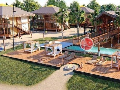 Bangalô com 2 dormitórios à venda, 45 m² por R$ 475.000,00 - Ilha de Guajeru - Itarema/CE