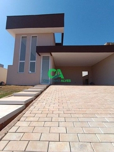Casa moderna a venda condomínio parqville jacarandá, valor de 928.000,00, acabamento dife