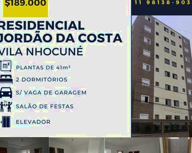 Apartamento para venda, 41 metros quadrados com 2 quartos na Vila Nhocune - São Paulo - SP