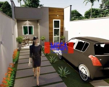 Casa com 2 dormitórios à venda, 69 m² por R$ 189.000,00 - Jardim Icaraí - Caucaia/CE