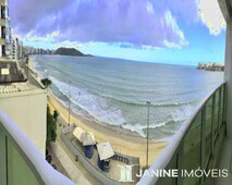 Aluguel apartamento frontal mar Praia do Morro, Alugo três quartos com suíte, lazer e três