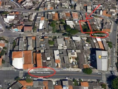 TERRENO VELOSO, 262M² de Área Construída na Rua Martins Fontes