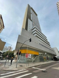 Apartamento com 1 dormitório para alugar, 36 m² por R$ 2.286,38/mês - Centro - Curitiba/PR