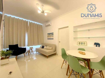 Apartamento com 1 quarto à venda no bairro Pitangueiras, 43m²