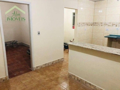 Casa com 1 dormitório para alugar, 350 m² por R$ 1.027,00/mês - Vila Amélia - São Paulo/SP