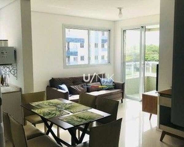 Apartamento com 2 dormitórios para alugar, 60 m² por R$ 3.300,00/mês - Açores - Florianópo