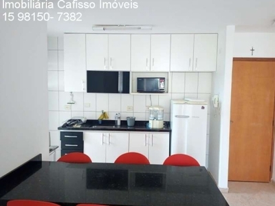 Apartamento mobiliado para alugar no condomínio bella europa, sorocaba/sp.