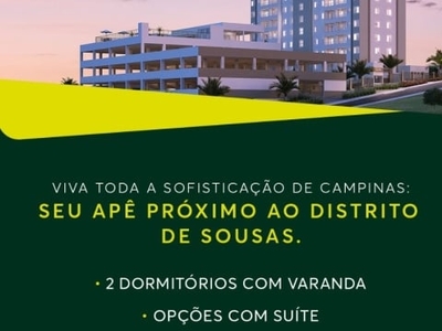 Apartamentos no notre dame - sousas campinas