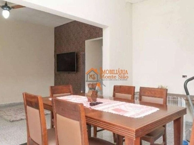 Casa com 2 dormitórios para alugar, 100 m² por r$ 3.350,00/mês - cidade nova bonsucesso - guarulhos/sp