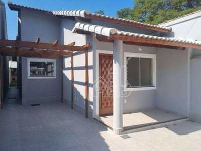 Casa com 3 dormitórios à venda, 90 m² por r$ 520.000,00 - itaipuaçu - maricá/rj