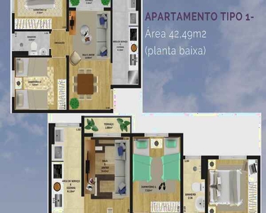 APARTAMENTO RESIDENCIAL em JACAREÍ - SP, JARDIM JACINTO