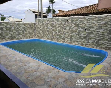 Excelente casa com 2 quartos com piscina, no centro de Unamar, Tamoios - Cabo Frio - RJ