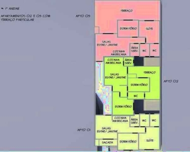 Residencial Anis, 2 dormitórios, 1 suítes, 2 banheiro, 1 vaga na garagem, 56M² de Área Con