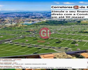 TERRAS ALTAS CAÇAPAVA - LOTES RESIDENCIAIS E COMERCIAIS - PREÇO DIFERENCIADO PARA CONSTRUT