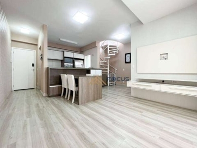 Cobertura com 3 dormitórios, 174 m² - venda por r$ 1.680.000 ou aluguel por r$ 8.079/mês - vila guarani - jundiaí/sp - focus gestão imobiliária