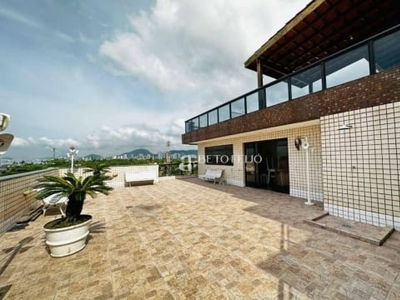 Cobertura com 3 dormitórios à venda, 250 m² por r$ 850.000,00 - praia da enseada - guarujá/sp