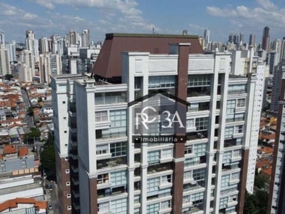 Cobertura, 600 m² - venda por r$ 7.600.000,00 ou aluguel por r$ 35.500,00 - tatuapé - são paulo/sp