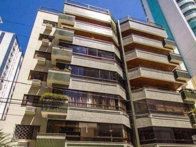 Cobertura com 4 dormitórios à venda, 530 m² por r$ 3.600.000,00 - centro - balneário camboriú/sc